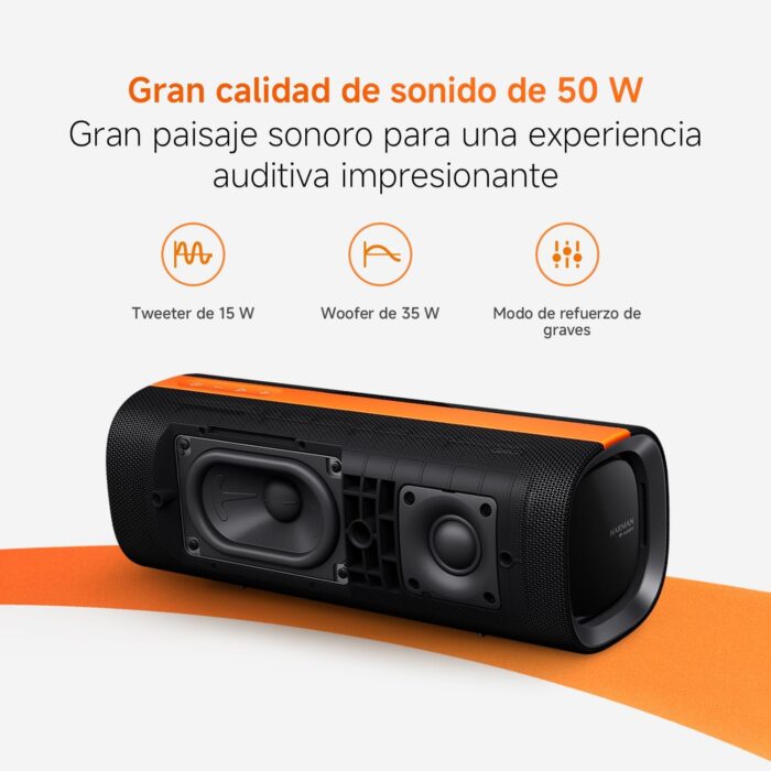 Bocina Bluetooth Portatil Xiaomi Sound Party 50W – con Luces LED 3D y Hasta 26 Horas de Reproducción - Imagen 4