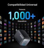 Cargador Anker Prime 67W GaN de Pared – Carga Rápida con 3 Puertos USB - Imagen 2