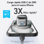 Cargador USB-C Anker 511 Nano Pro – De 20W Con Carga Rápida PIQ 3.0 - Imagen 2