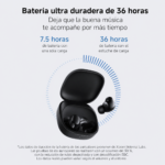 Audífonos Inalámbricos Xiaomi Redmi Buds 6 Play – Compactos Con Sonido Potente - Imagen 3