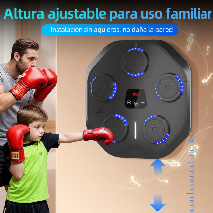 Máquina De Boxeo Musical Inteligente Bluetooth - Imagen 3