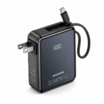 Cargador Portátil Sendem De Carga Rapida y 10,000mAh 22.5W Con Enchufe Integrado y Cable USB-C - Imagen 2