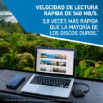 Disco Duro SSD Portátil Crucial X6 500GB USB-C (CT500X6SSD9) - Imagen 2