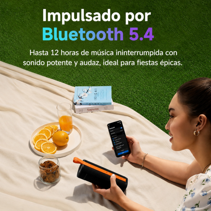 Bocina Bluetooth Xiaomi Sound Outdoor 30W – Portátil Resistente Al Agua IP67 (MDZ-38-DB) - Imagen 4