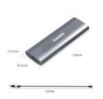 Enclosure Para SSD M.2 NVMe USB 3.1 Gen 2 - Imagen 2