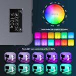 Luz Led Portátil SmallRig Vibe P96L 2500K-9900K Con Pantalla - Imagen 2
