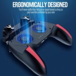 Control Gamer 5 En 1 Para Celular Con Gatillos, Ventilador, Power Bank Y Soporte - Imagen 3