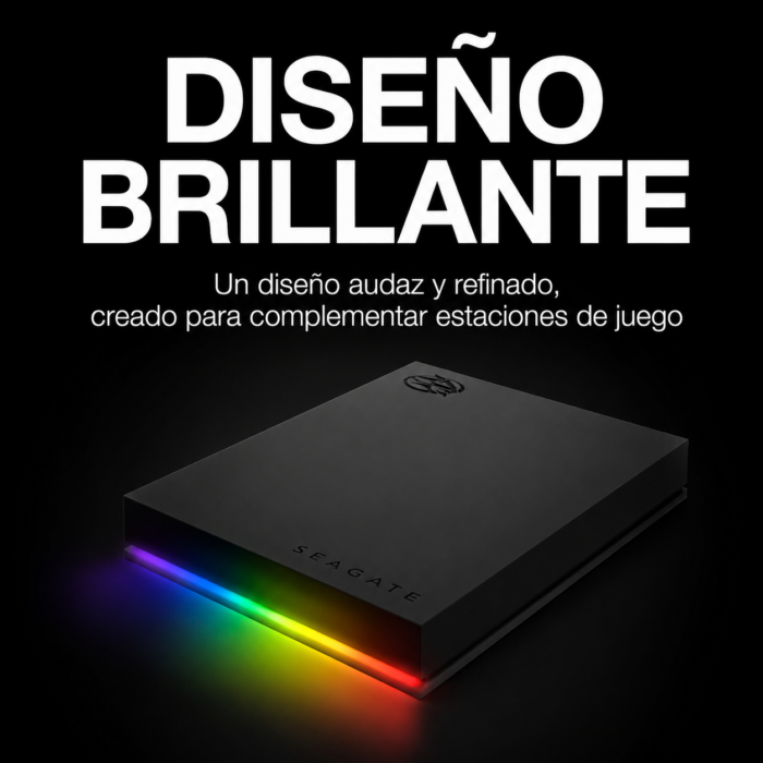 Disco Duro Externo Seagate FireCuda 1TB (3.2 Gen 1) (STKL1000400) - Imagen 3