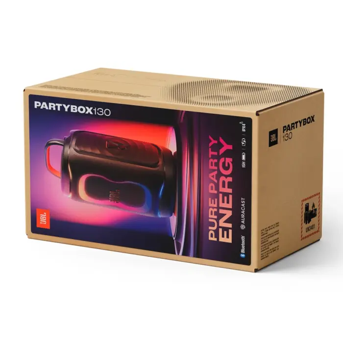 Bocina Portátil JBL PartyBox 130 Bluetooth Inalámbrica 200W - Imagen 4