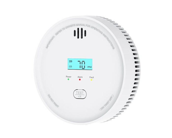 Detector Digital De Humo Y Monóxido De Carbono Con Pantalla LCD - Imagen 2