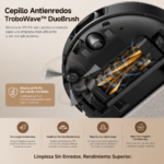 Aspiradora Robot Y Trapeador Inteligente MOVA E30 Pro Plus Con Base De Auto Vaciado - Imagen 4