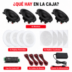 Bocinas De Techo 8″ Pyle Bluetooth (4pcs) [Alexa] 250 Watt (PDICBT286) - Imagen 2